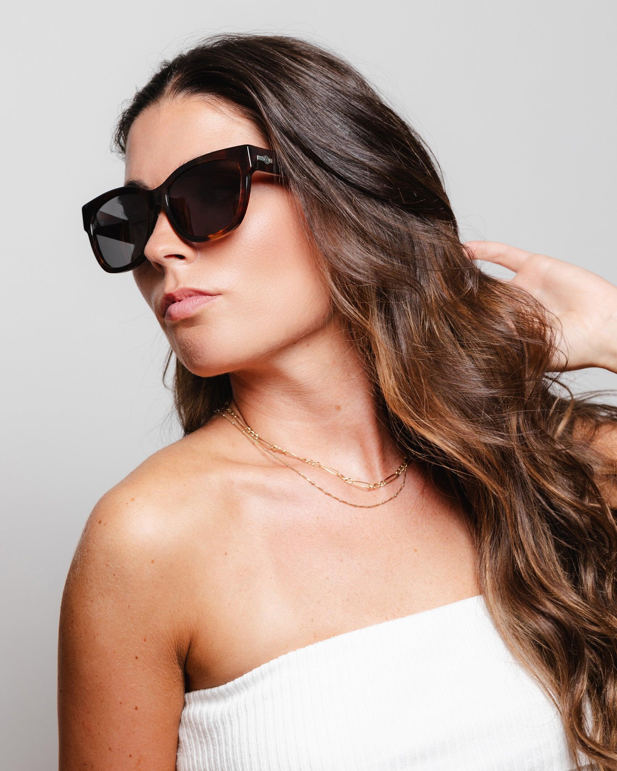 Gafas de Sol Uller Rojowood Brown Tortoise / Black Unisex 4/5