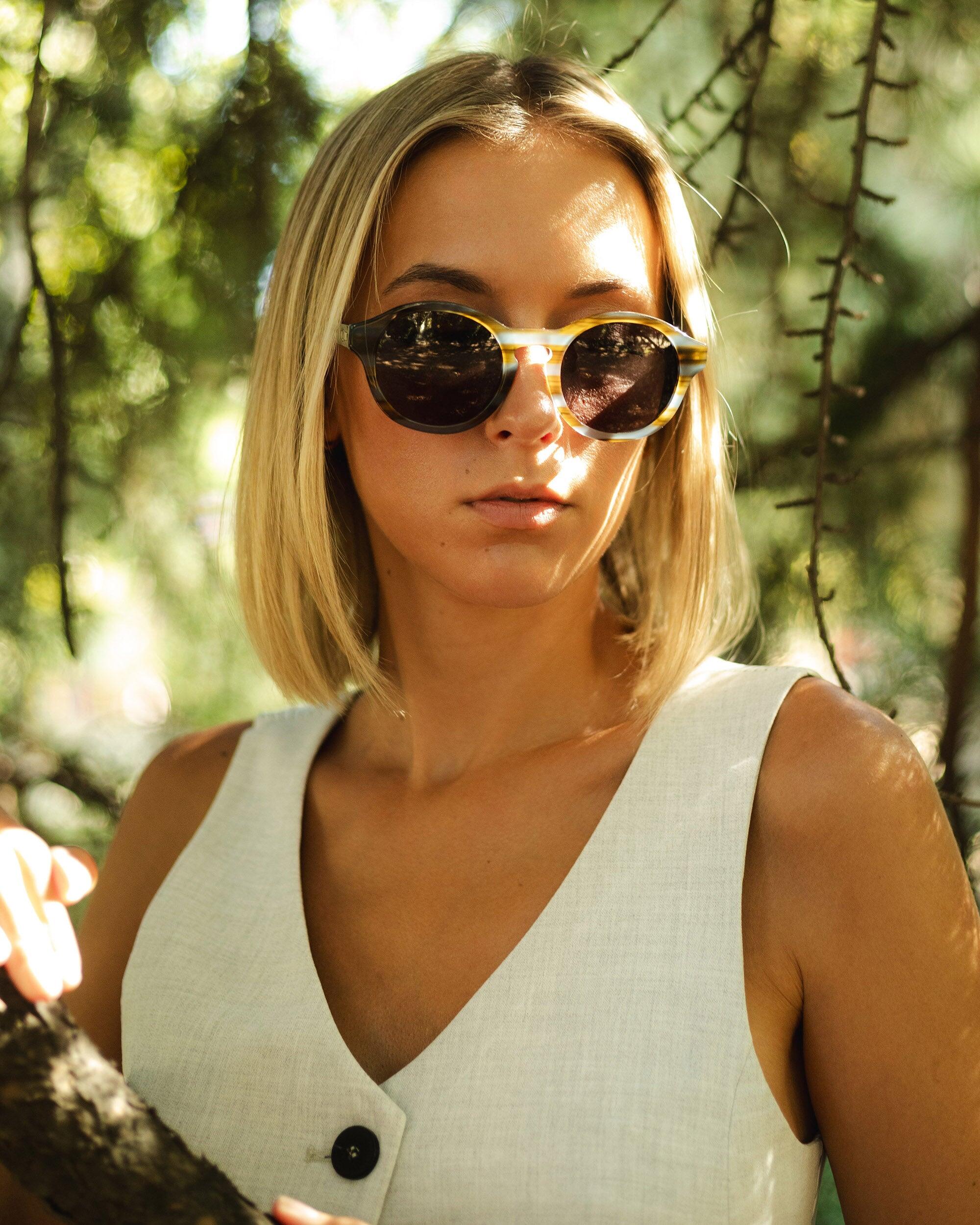 Gafas de Sol Uller Valley Brown Striped / Black Unisex 3/5