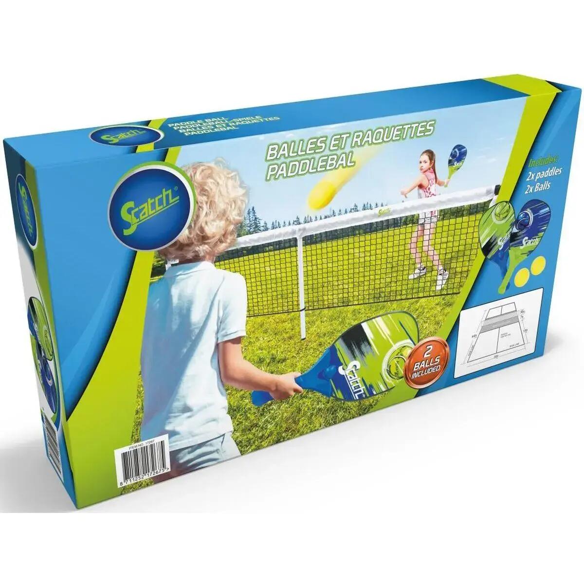 Set de padel Scatch 2 raquettes et 2 balles 3/5