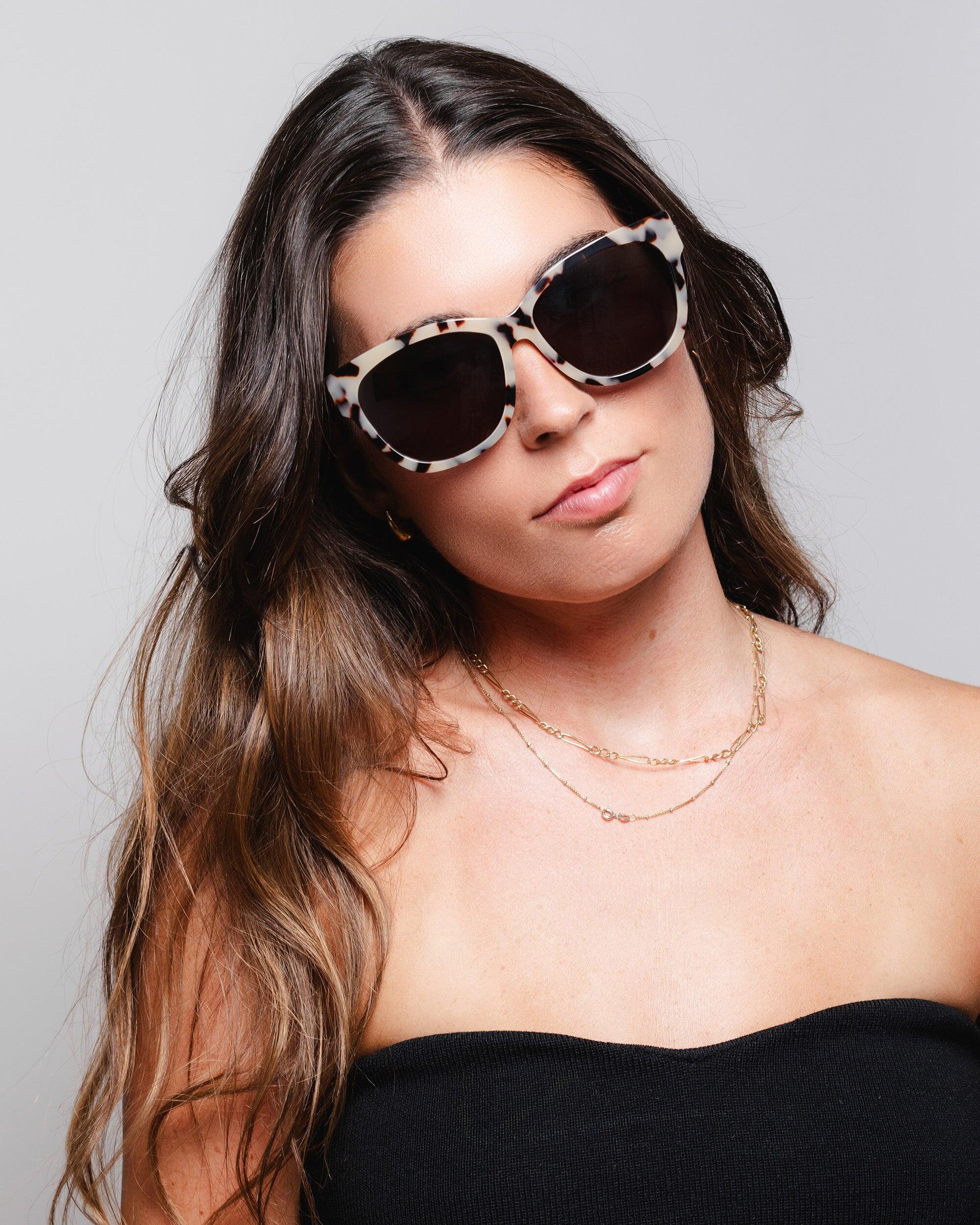 Gafas de Sol Uller Rojowood Blanco Tortoise / Black Unisex 2/5