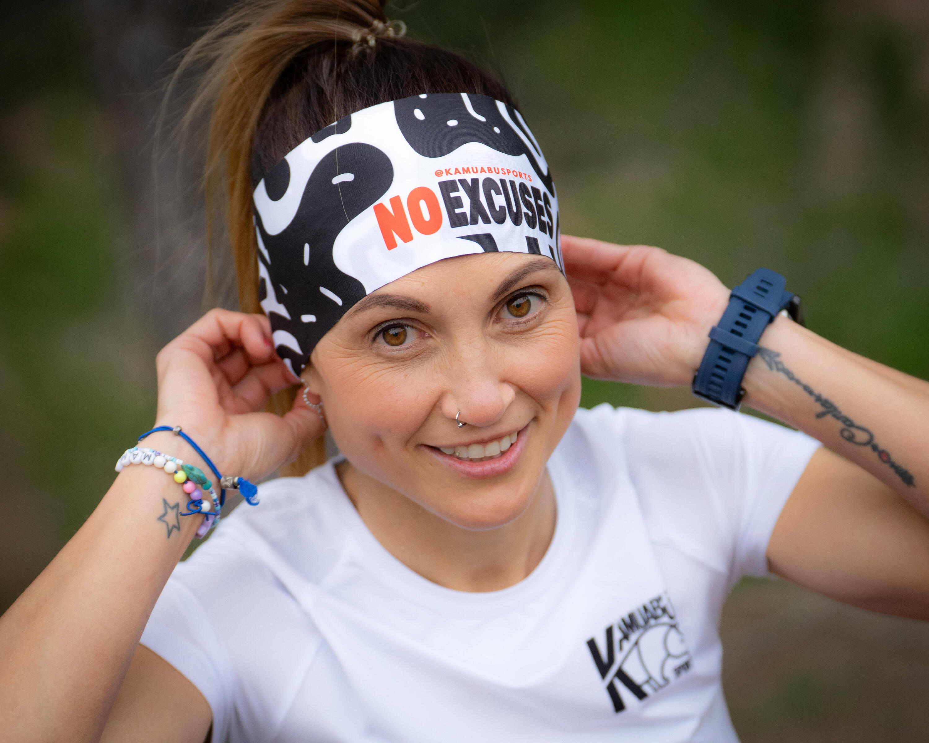 HEAD BAND RUNNING Elite NO EXCUSES - Senza Cuciture 7/8