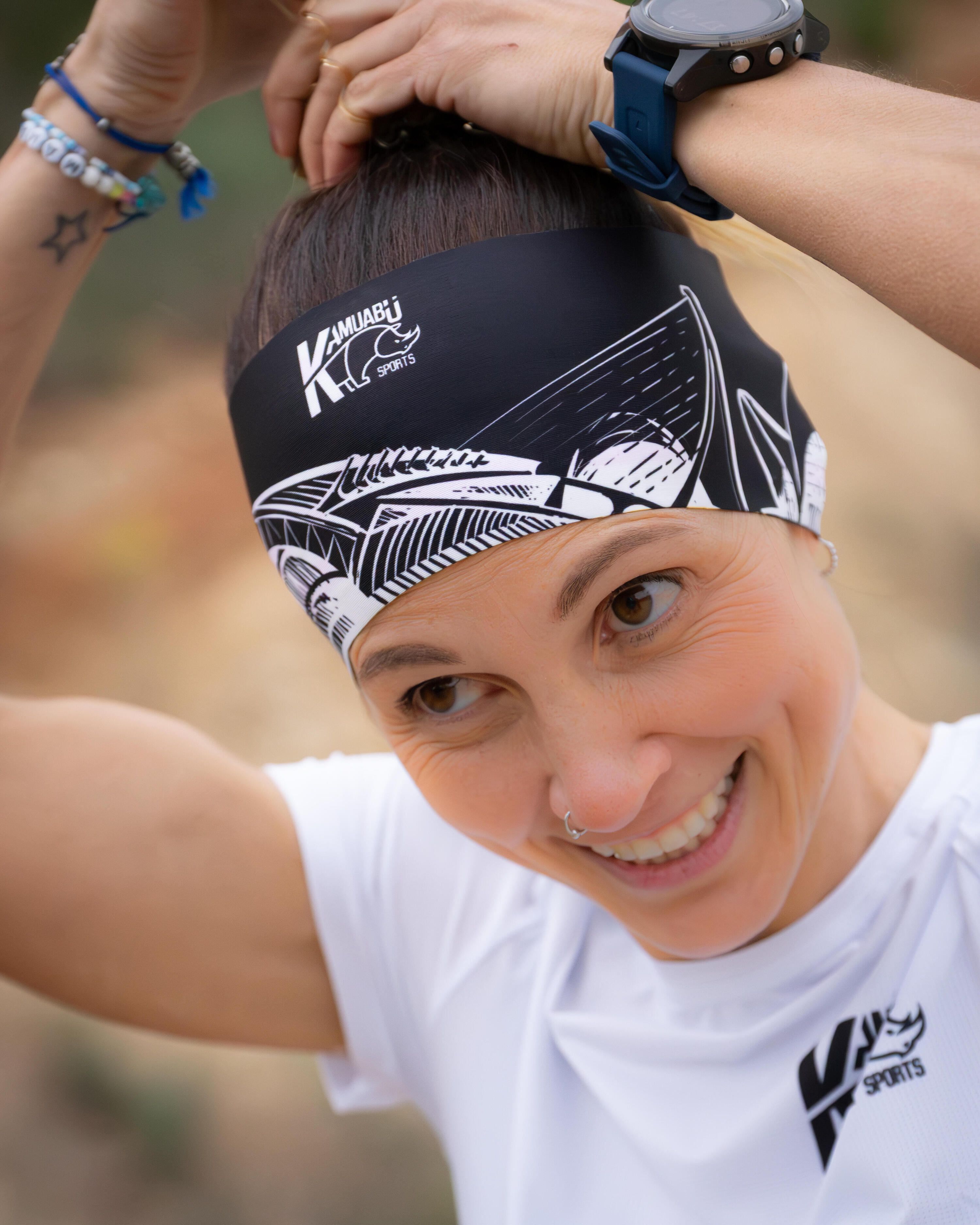 HEAD BAND RUNNING Elite SENYERA - Senza Cuciture 4/7