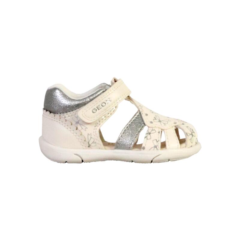Sandały Geox Model B Sandal Zapito Girl Kolor Biały