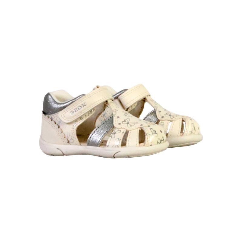 Sandały Geox Model B Sandal Zapito Girl Kolor Biały
