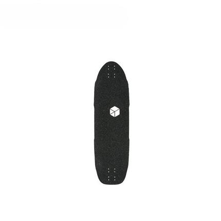 Skateboard-Griptape | Griff - Longboard-Typ | Farbe Schwarz | Geladen
