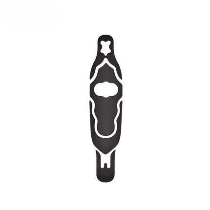 Skateboard-Griptape | Grip-Typ-Longboard | Farbe Schwarz | Geladen