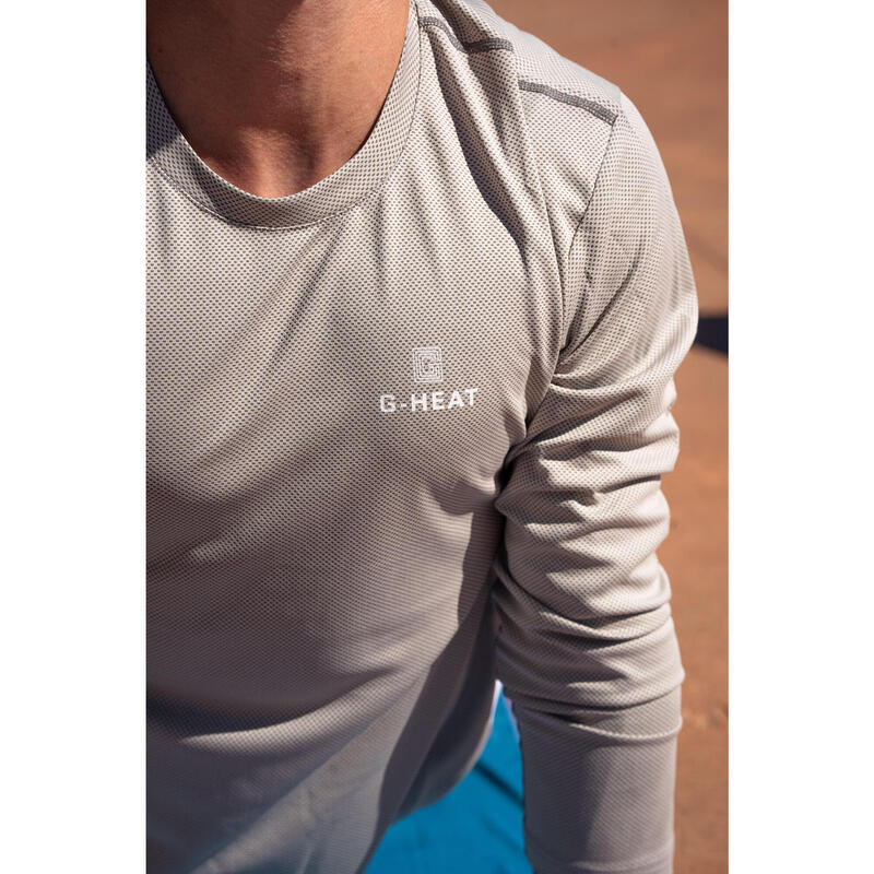Verkoelend long sleeve T-shirt met UV-bescherming