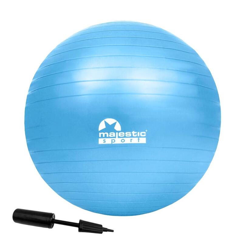 Piłka gimnastyczna Majestic Sport 85 cm z pompką