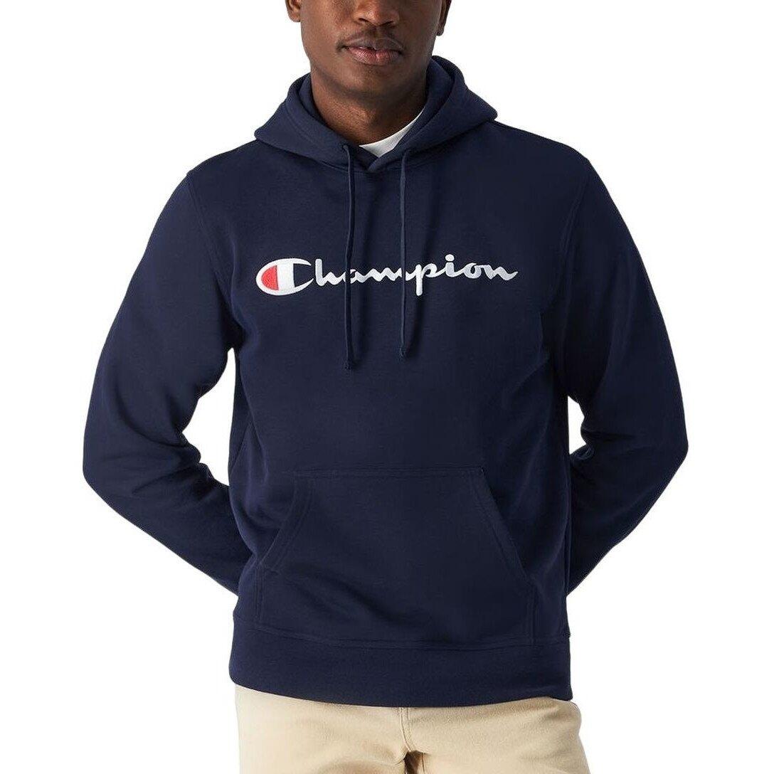 Sweat à Capuche HUK Homme – Bleu Moyen, Taille M, Poches, Cordon – Pullover
