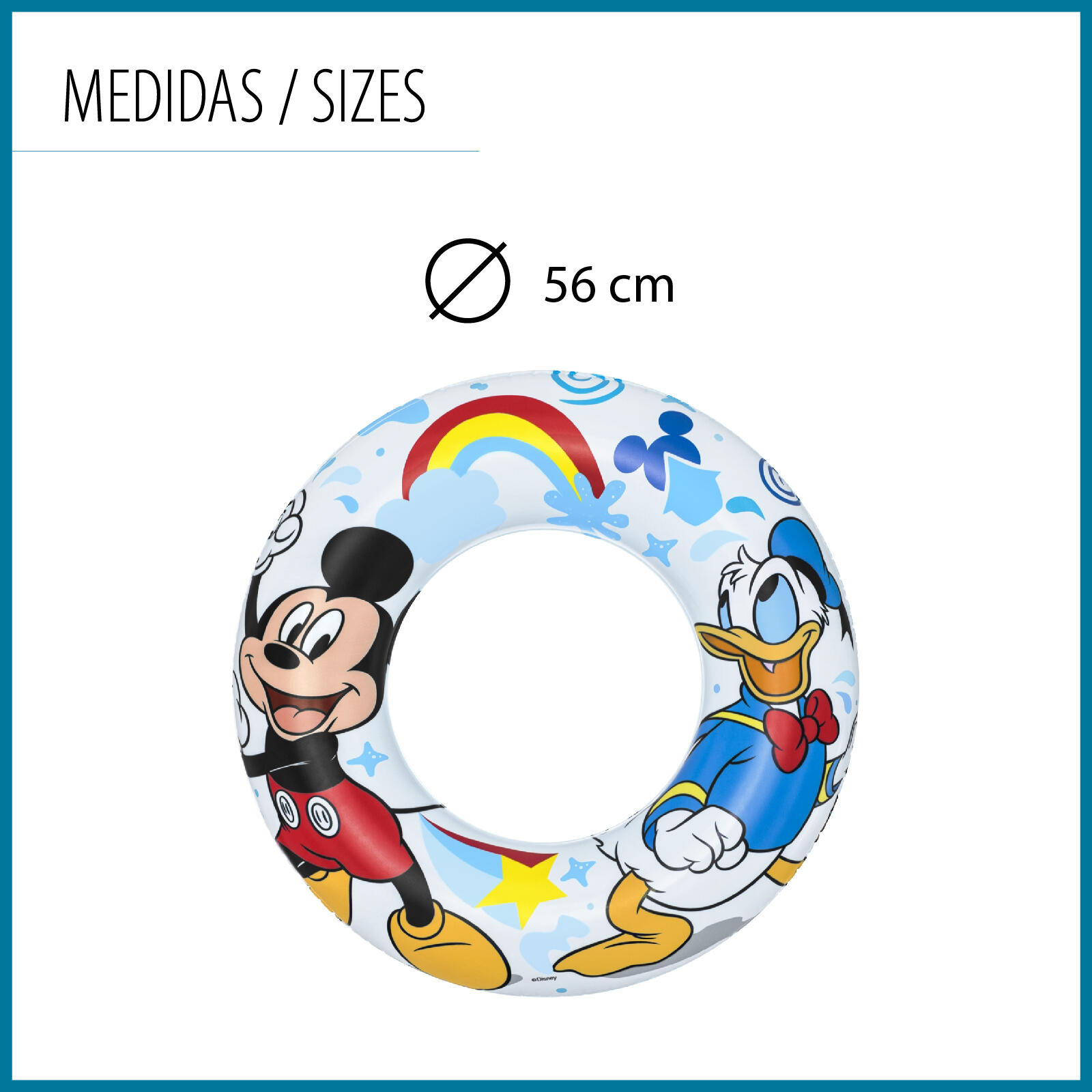 Bouée gonflable Bestway Mickey Mouse 4/5