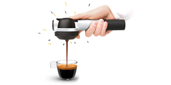 Handpresso Wild Hybrid – ruční kávovar na espresso z mleté kávy i E.S.E. podů 3/4