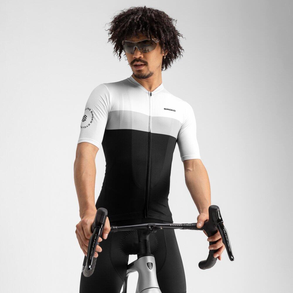 Heren Wielrennen ultralichtgewicht wielershirt M3 Podium Zwart 2/7