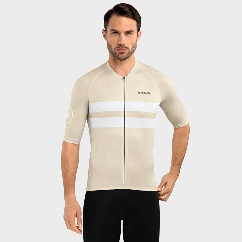 Pánský ultralehký cyklistický dres M3 Swift Béžová