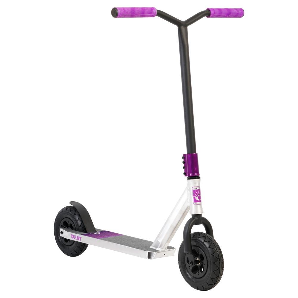 INVERT Taunt Dirt Scooter - Rauw/Roze/Paars