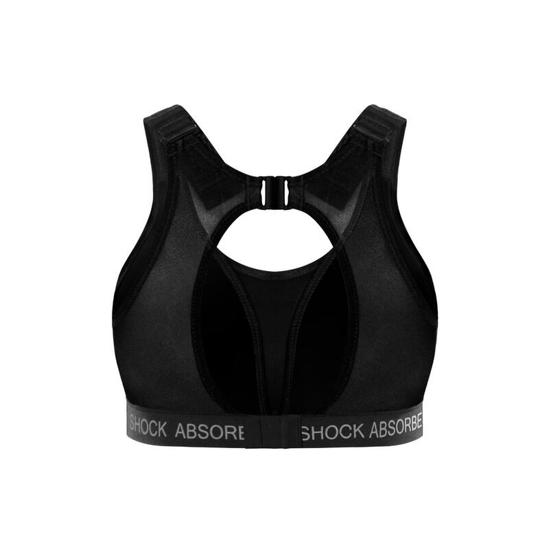 Sutien sport Shock Absorber Ultimate Run Bra cu burete negru U10057