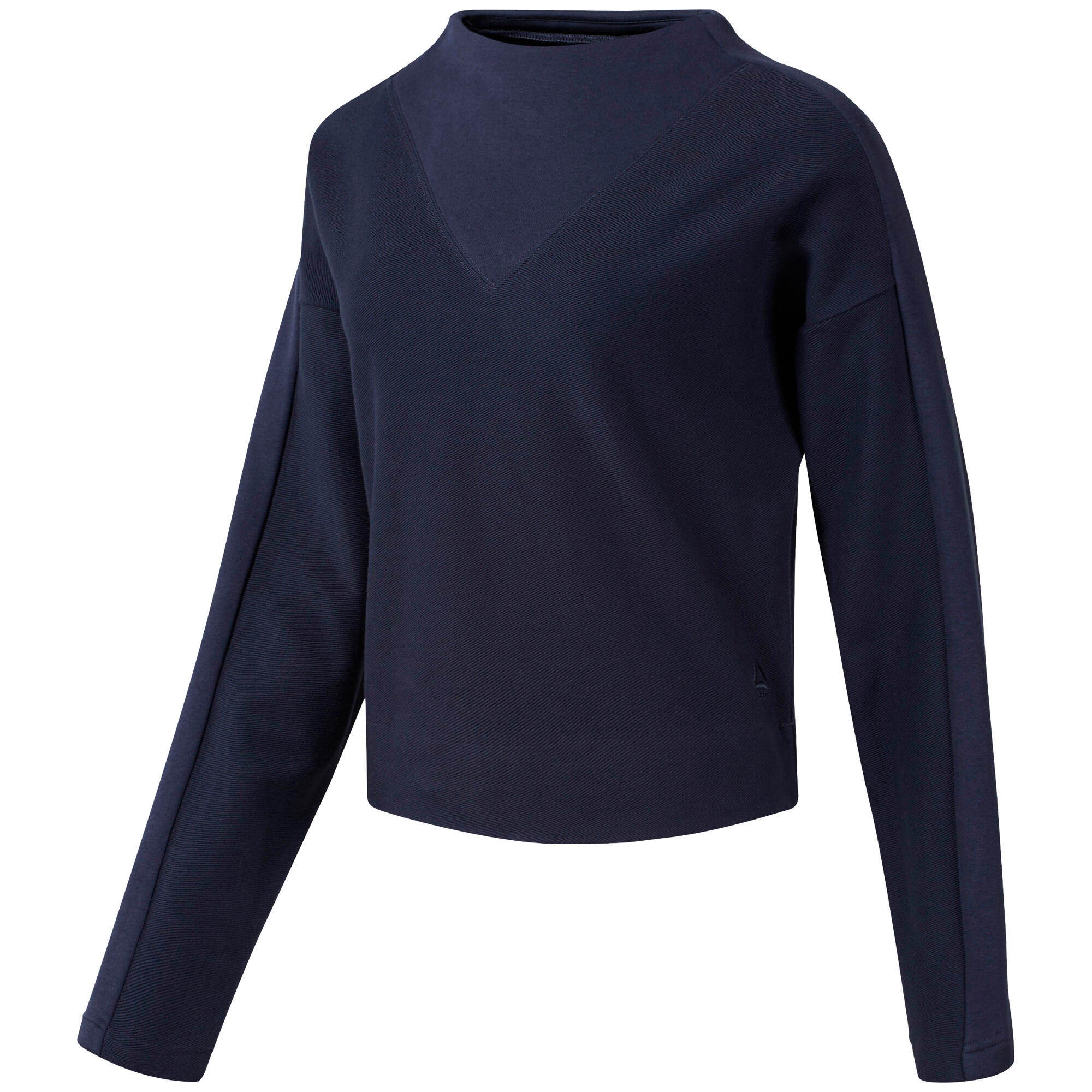 Bluza treningowa damska Reebok TE Twill Cowl Neck