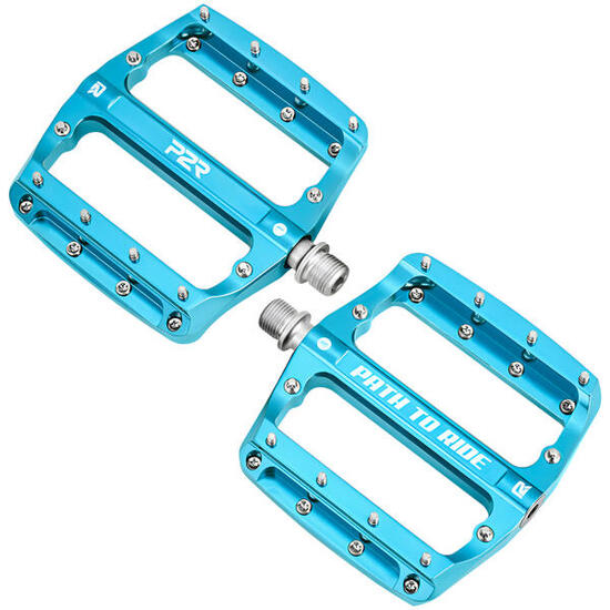 Pedały rowerowe platformowe P2R FLATMAN 90 ETD aluminiowe