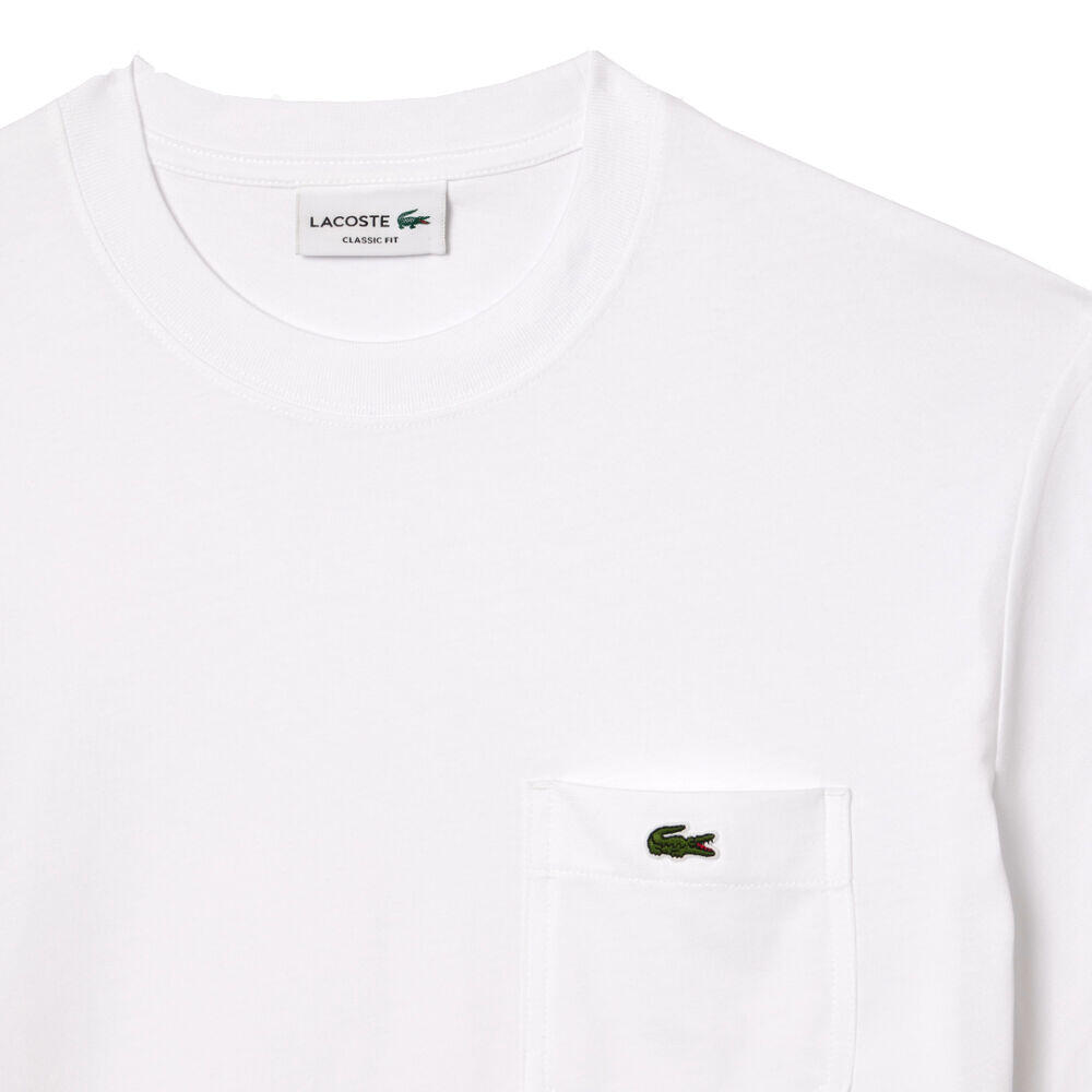 Lacoste - T-shirt blanc TH2827-001 4/5