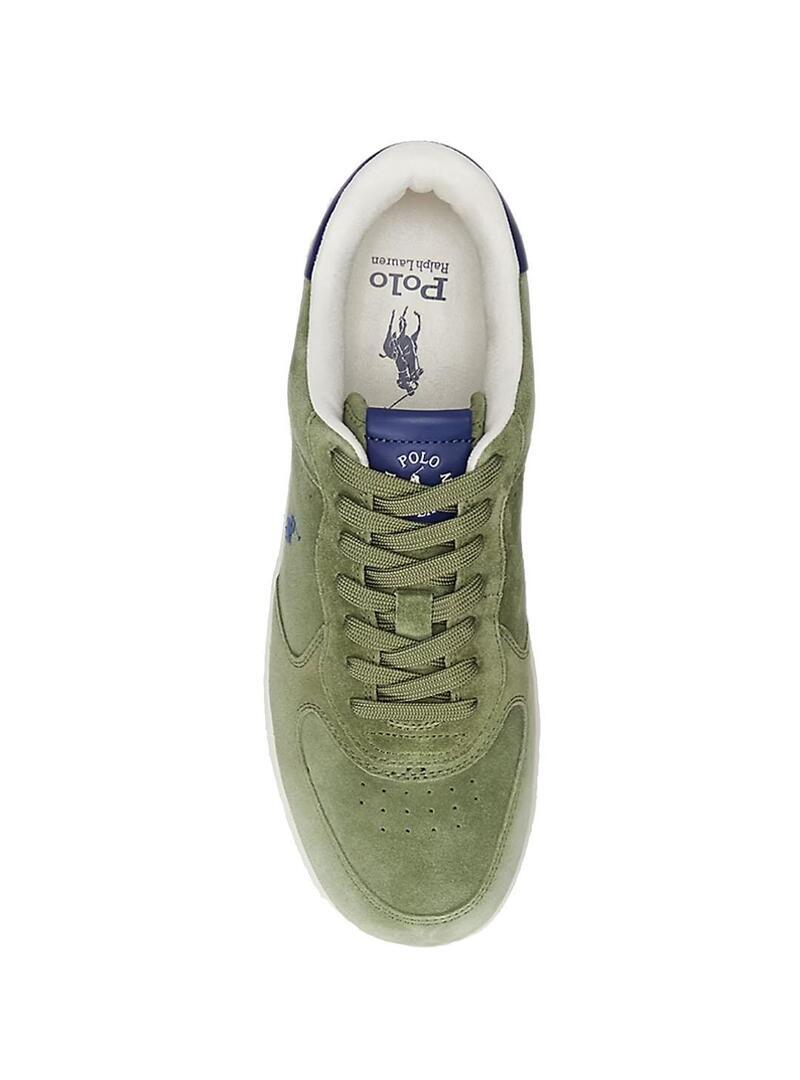 Zapatilla para Hombre Ralph lauren Masters court  Verde 4/4