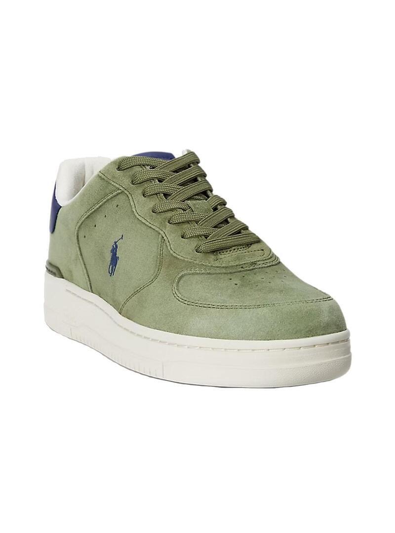 Zapatilla para Hombre Ralph lauren Masters court  Verde 2/4