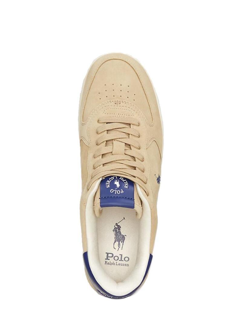 Zapatilla para Hombre Ralph Lauren Masters Court Beige 5/5