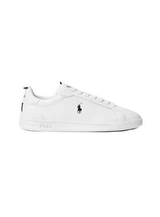Baskets Polo Ralph Lauren Modèle Hrt Ct Ii Lo Couleur Blanc