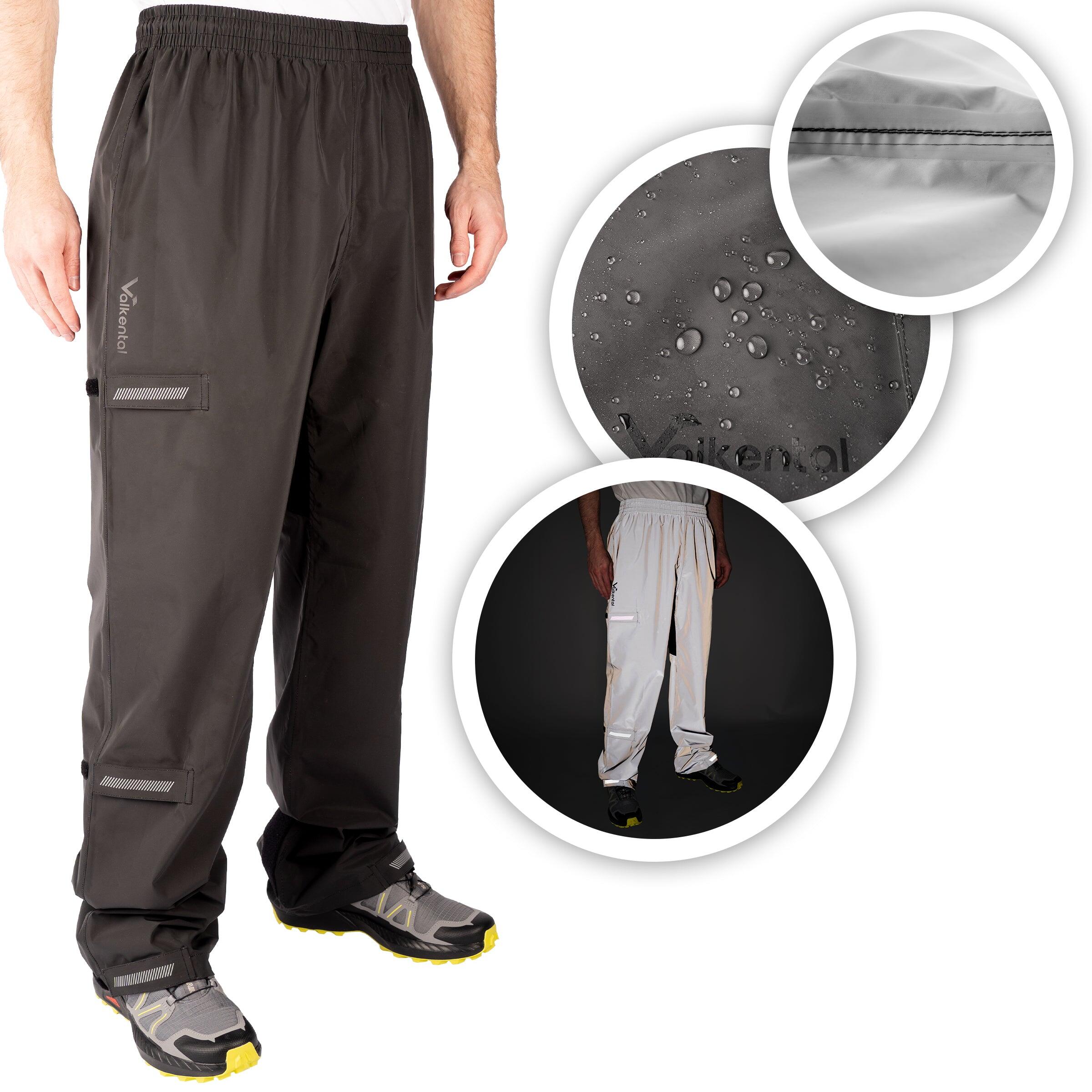 Pantaloni Antipioggia Riflettenti - Impermeabili Per Bambini, Con Cinturino - Foto 5