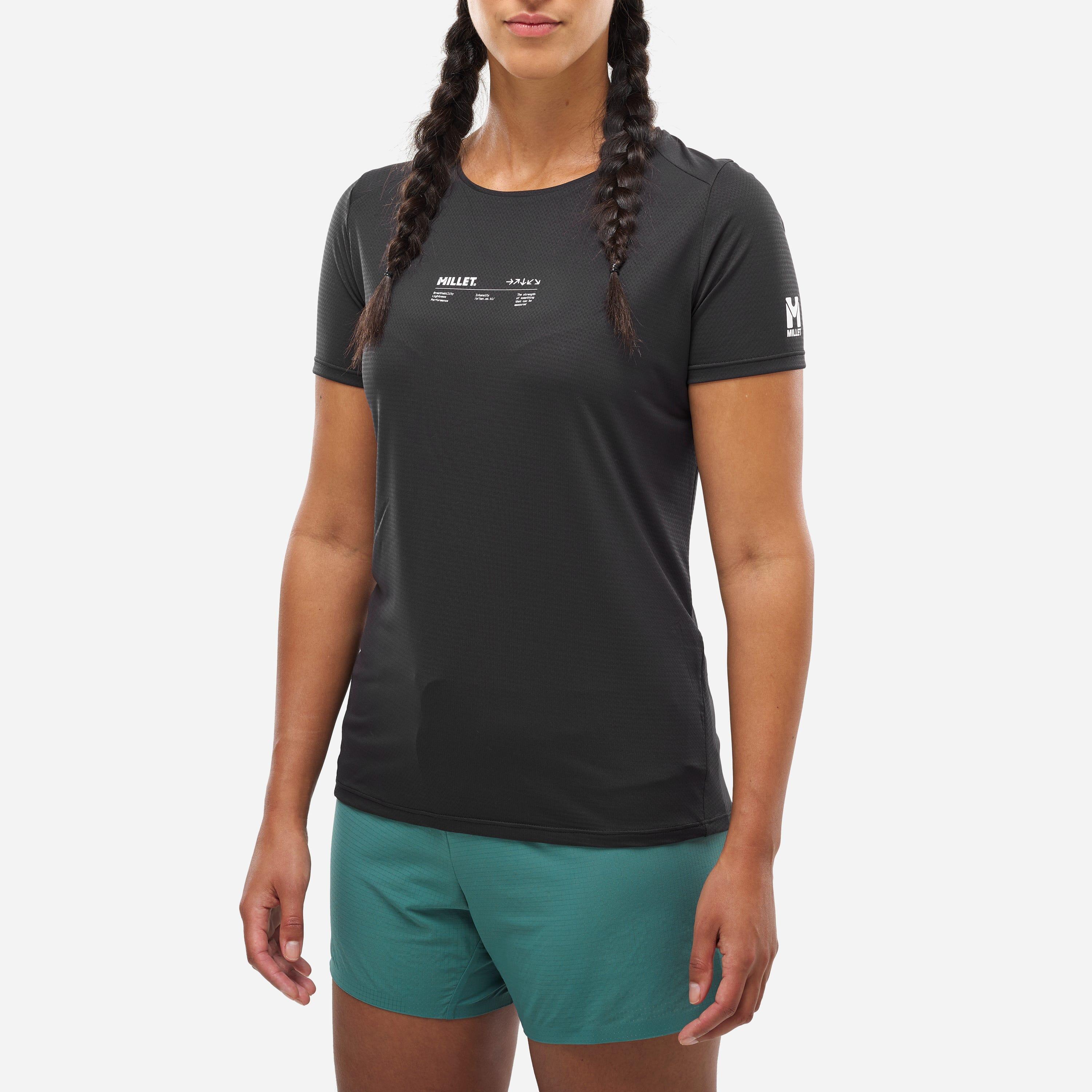 T-shirt Trail running Donne  INTENSE ESSENTIAL 4/5