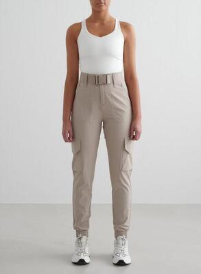 Damen Cargo-Hose Wasserabweisend Dunkelbeige