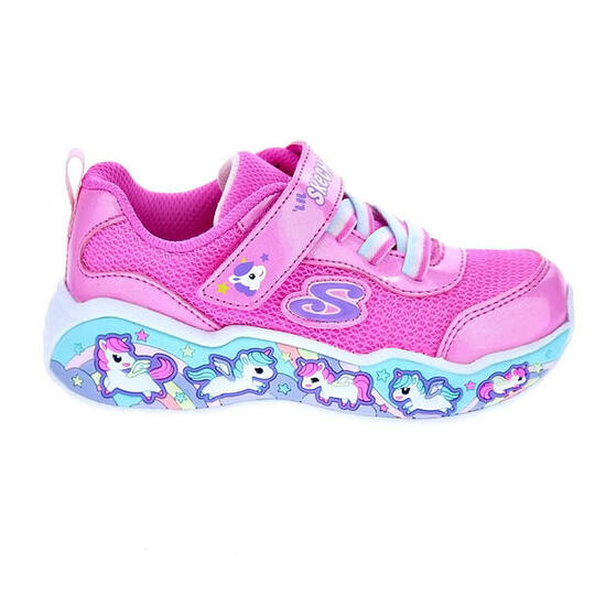 Zapatillas SKECHERS Fun Squad Rosa Niños