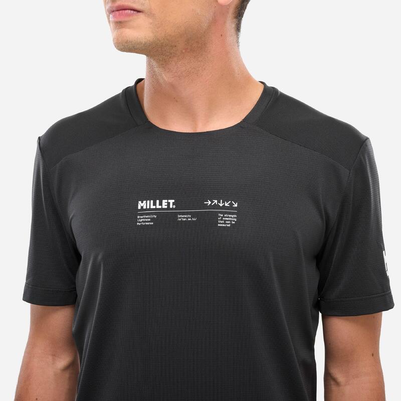 Koszulka do biegania męska Millet Intense Ts Ss M active fit