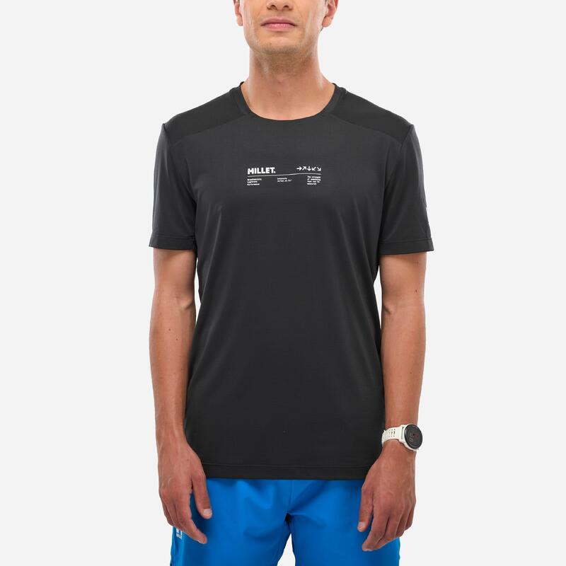 Koszulka do biegania męska Millet Intense Ts Ss M active fit