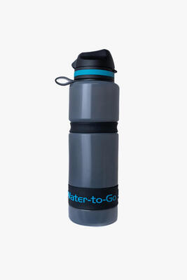 Waterfles met filter 0,75 l – water-to-go active 75 blauw