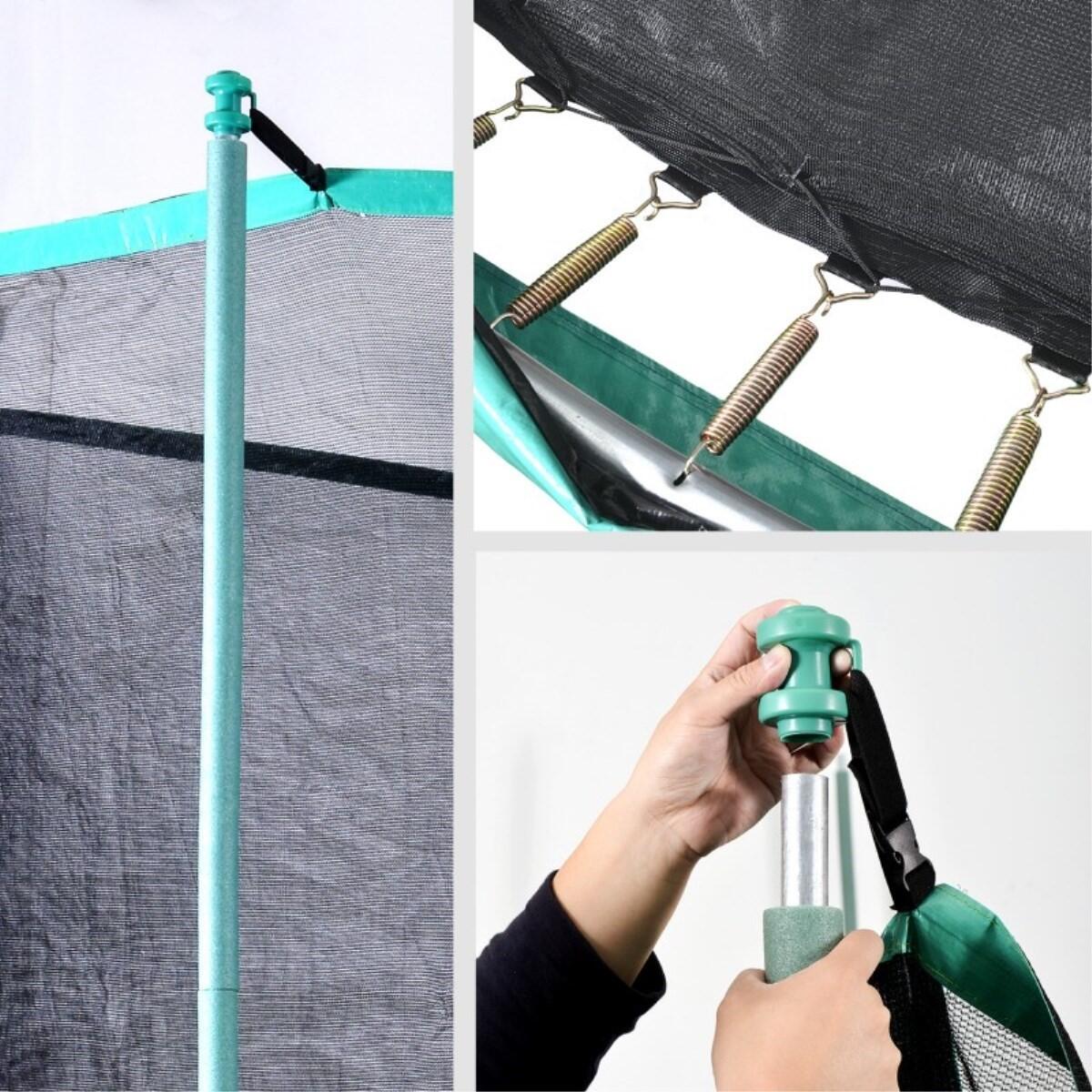 Trampolino bimbi FROGGI SKY 183 cm - 75 kg - Salto 144 cm - 3/5 anni 3/5