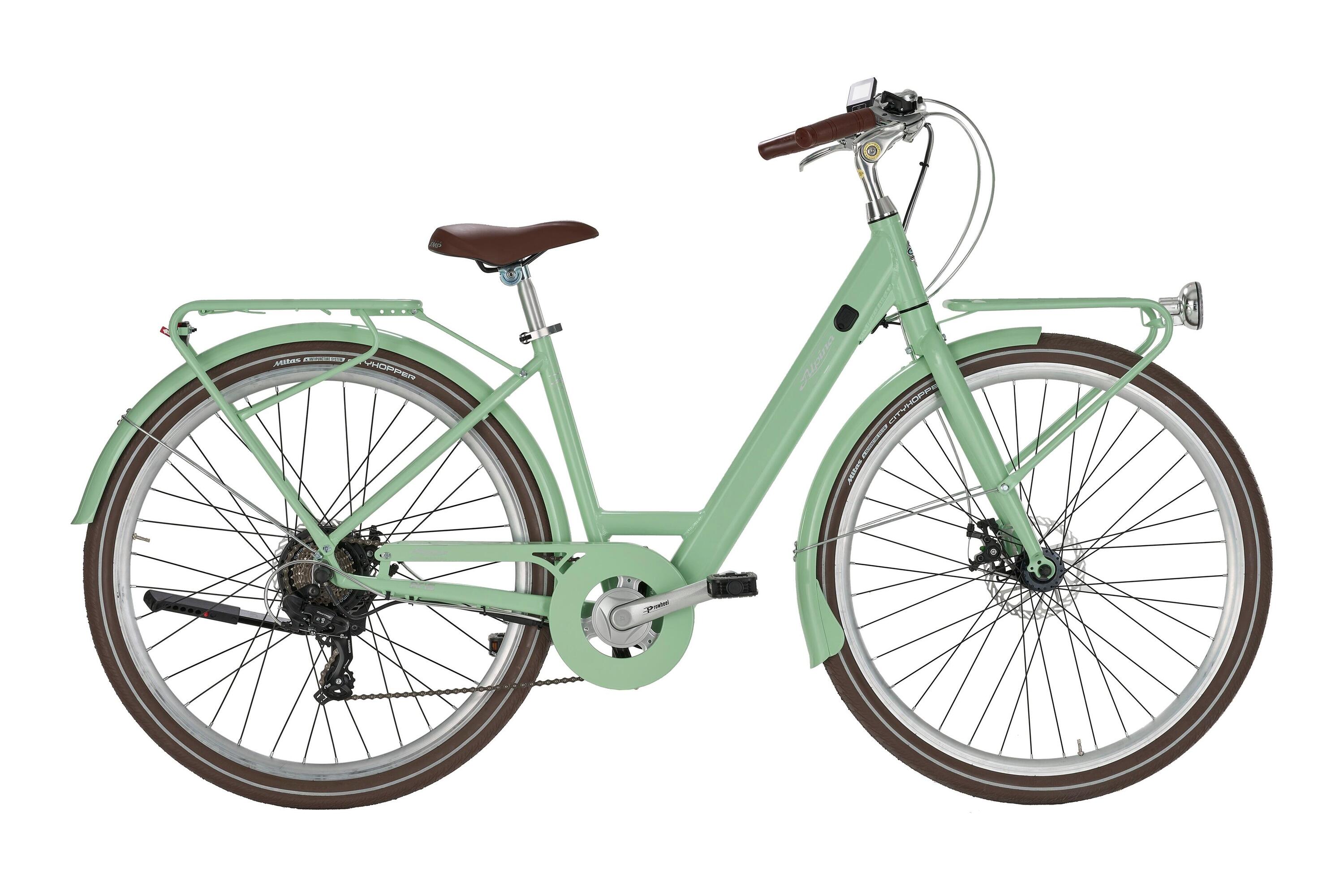 ALPINA BIKE BICI ELETTRICA i1 TRK 28 ARIS LADY VERDE