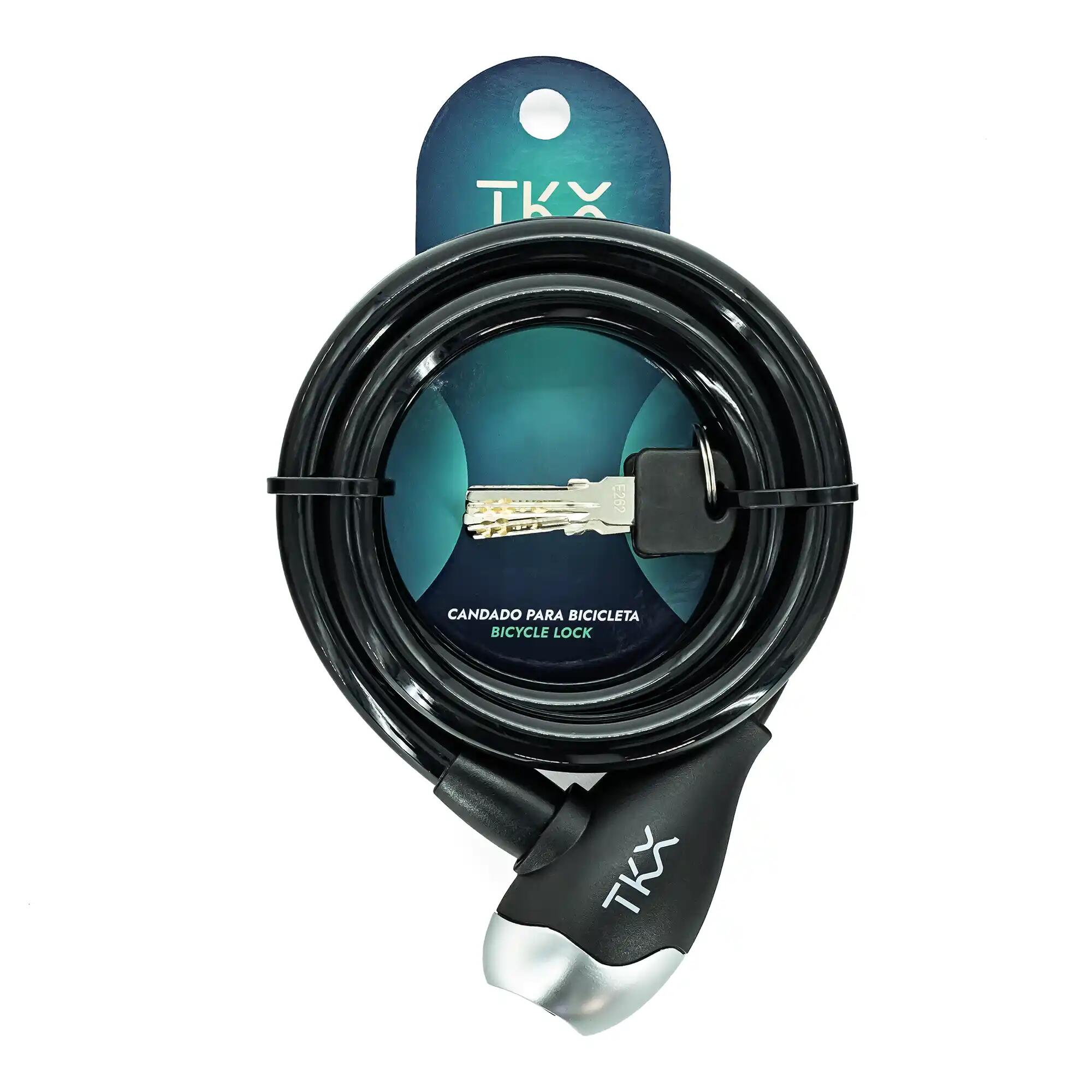 CANDADO BICICLETA ESPIRAL TKX 12X1200 3/3