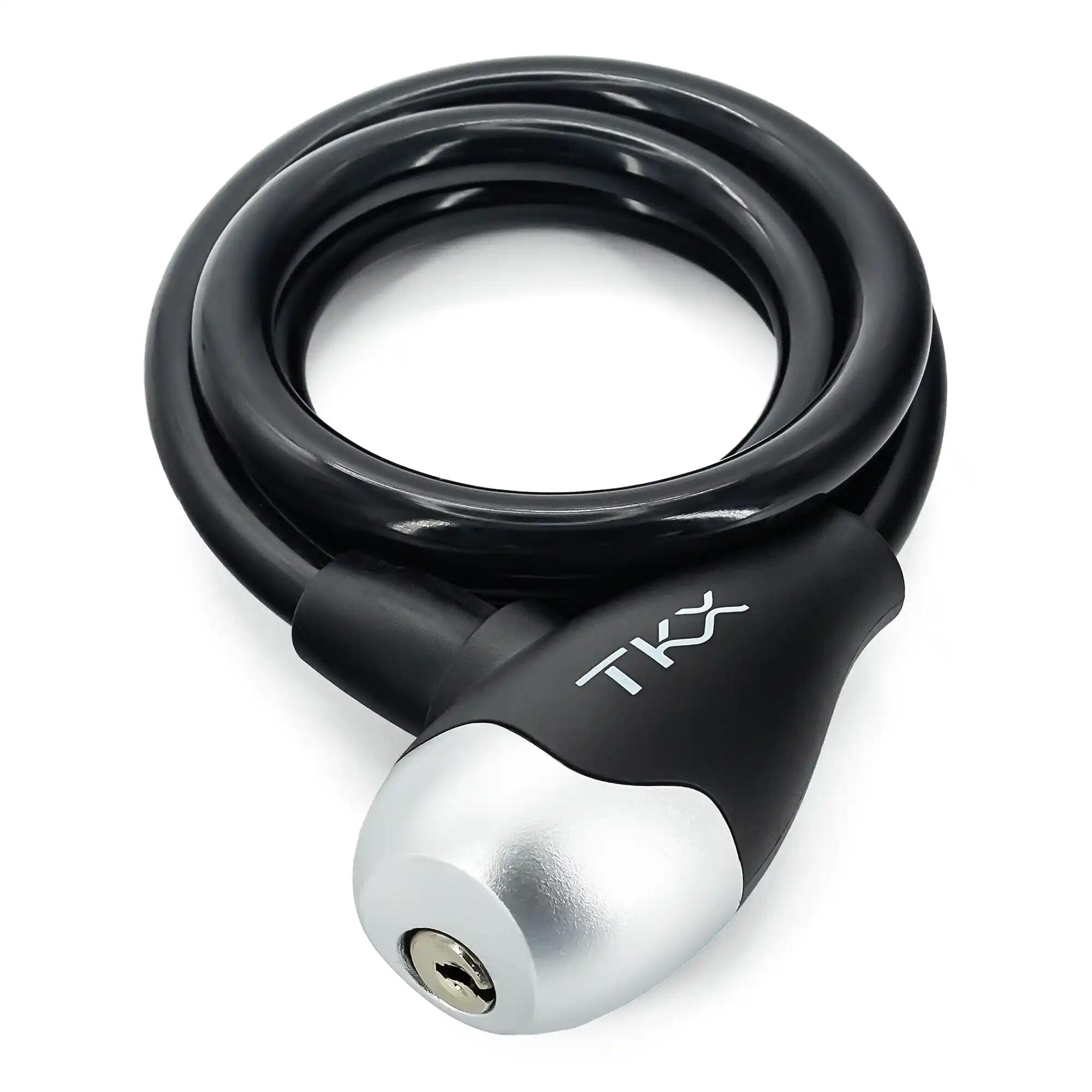 Cadeado de bicicleta espiral TKX 12X1200