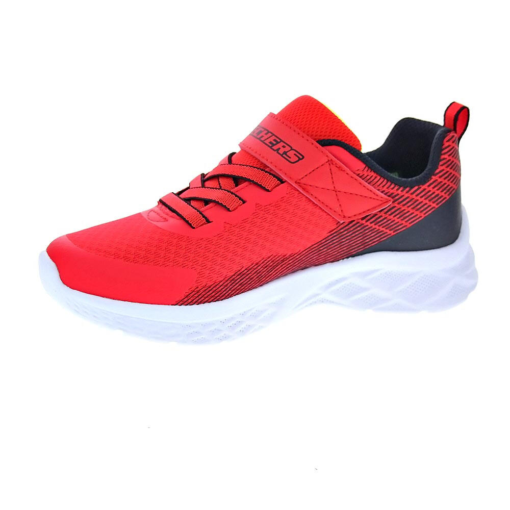 Zapatillas SKECHERS  Microspec II velcro Rojo  Niños 2/5