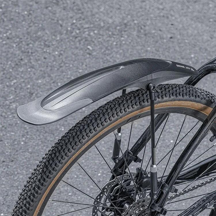Garde-boue arrière avec tiges de support réglables pour vélos de 26", 27.5", 29" 4/7