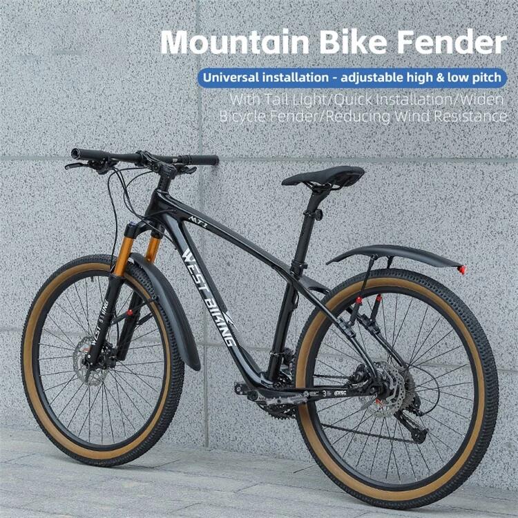 Garde-boue  Avant Étendu Avant pp + Pet Gud   Vélo MTB de 26-29 Pouces 6/7