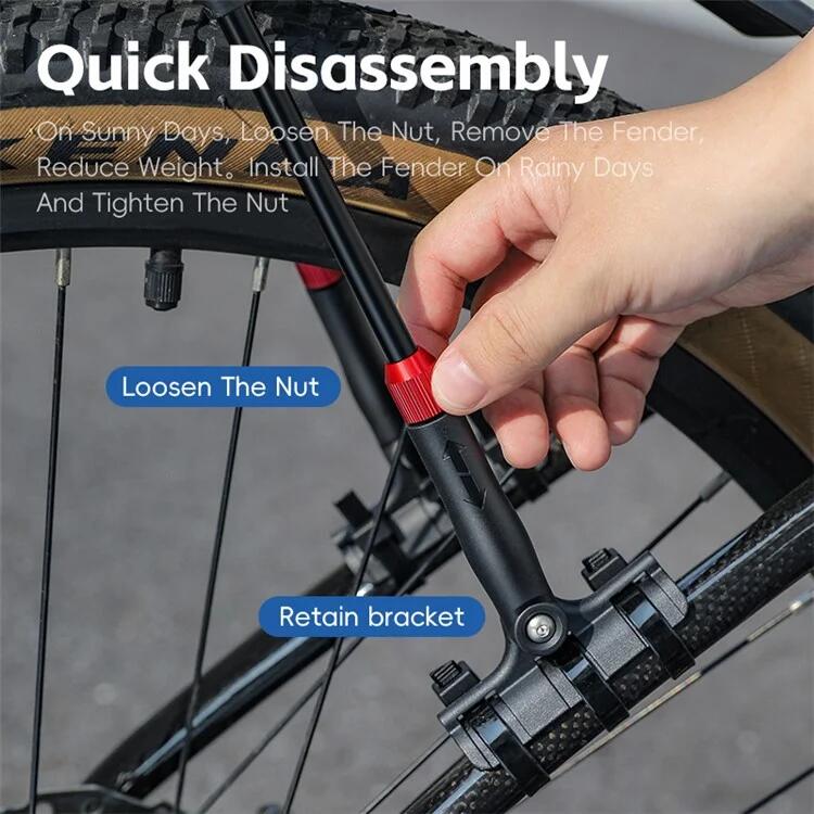 Garde-boue  Avant Étendu Avant pp + Pet Gud   Vélo MTB de 26-29 Pouces 7/7