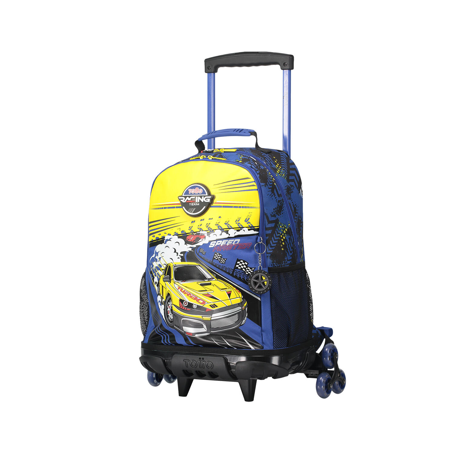 Totto Mochila infantil ruedas Velocity L Azul Poliéster 33 x 48 x 22 cm 2/5