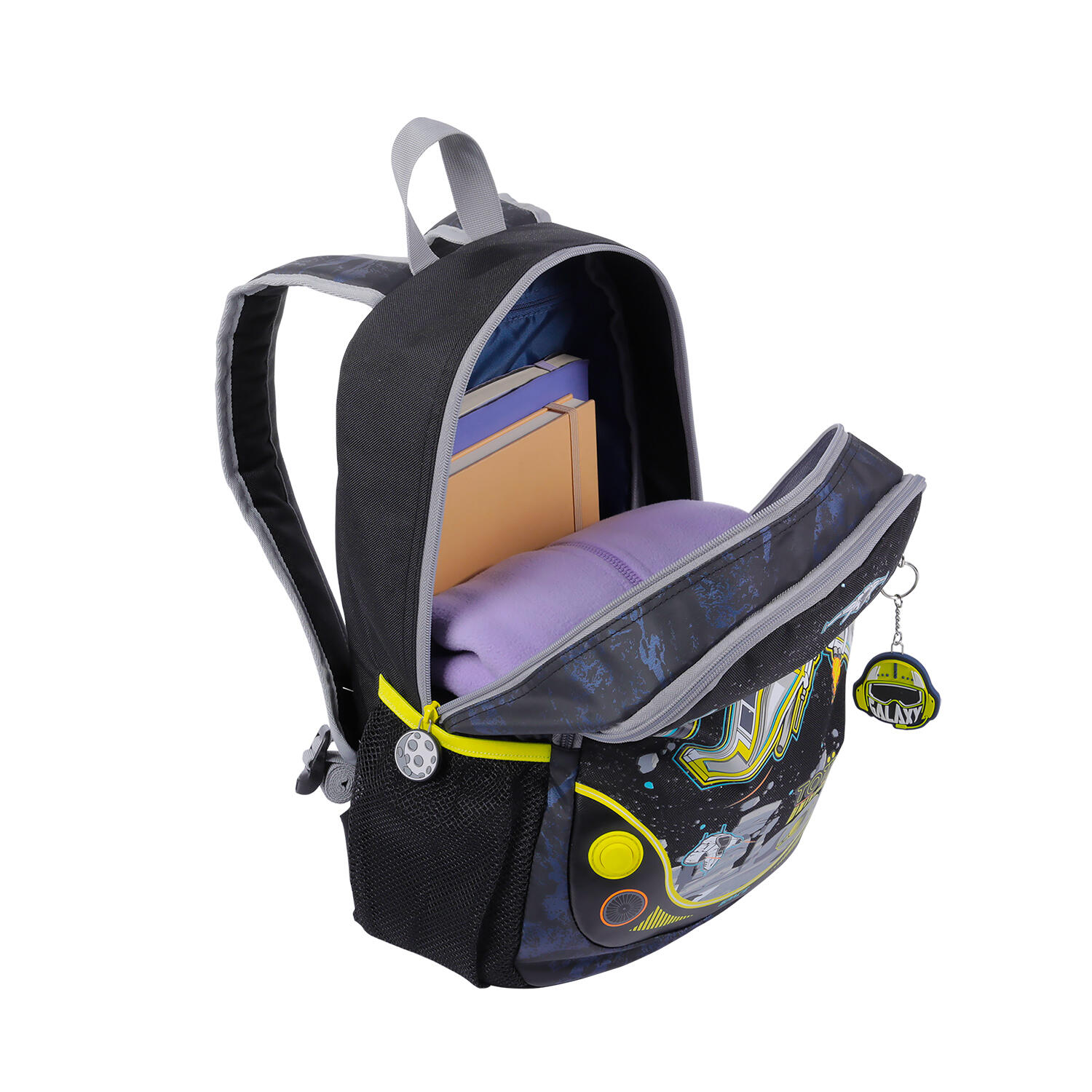Totto Mochila escolar Spacesh Negro Poliéster 30.5 x 40 x 12.5 cm 5/5