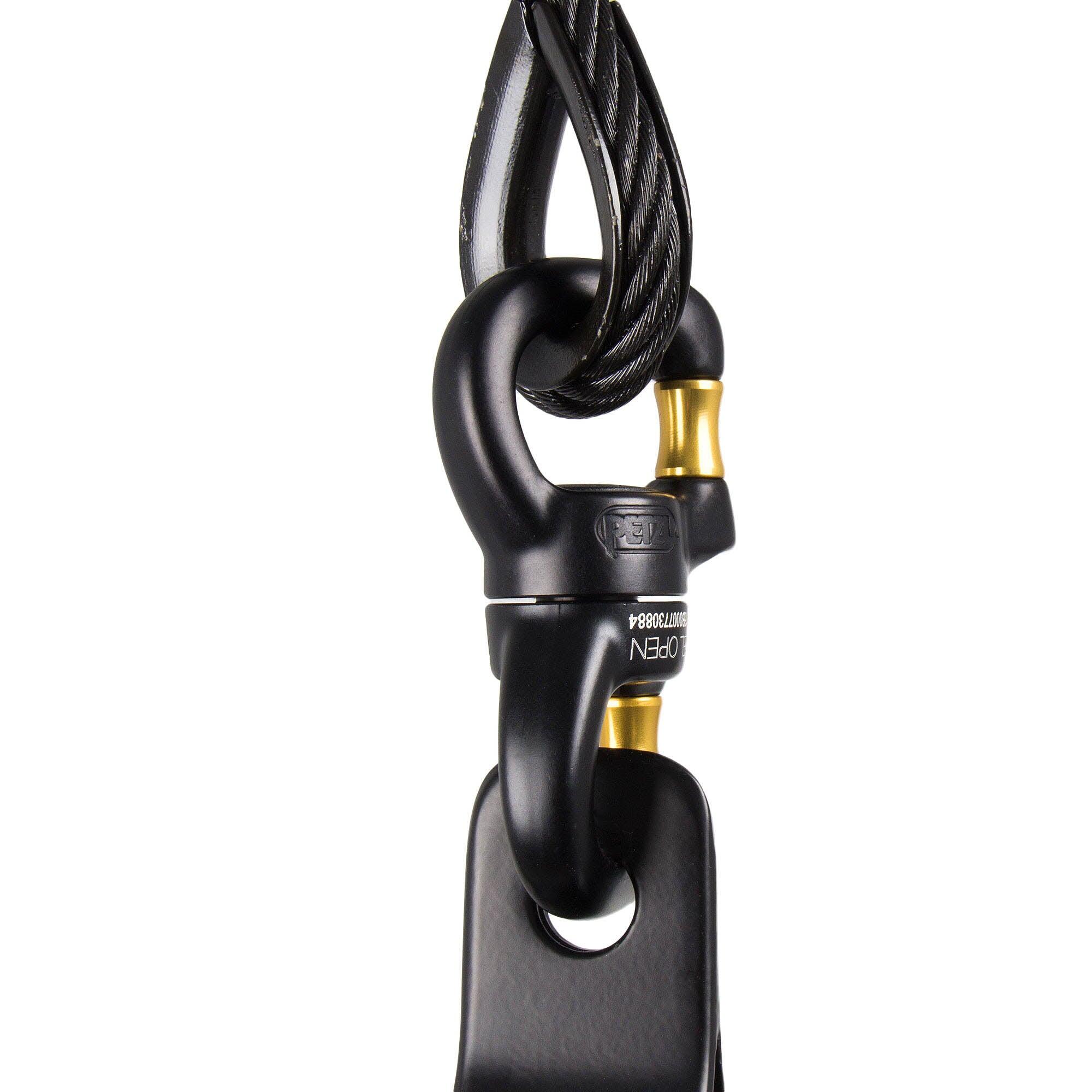 Otočný závěr Petzl Swivel Open en alliage léger 360° 5/6
