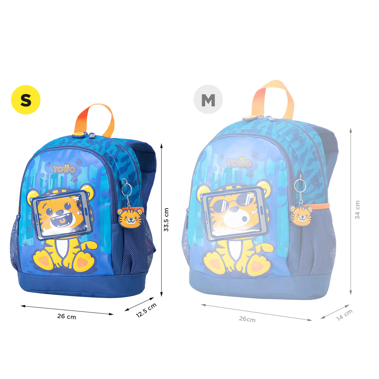 Totto Mochila escolar  Little Avatar Poliéster 26 x 33.5 x 12.5 cm 3/5