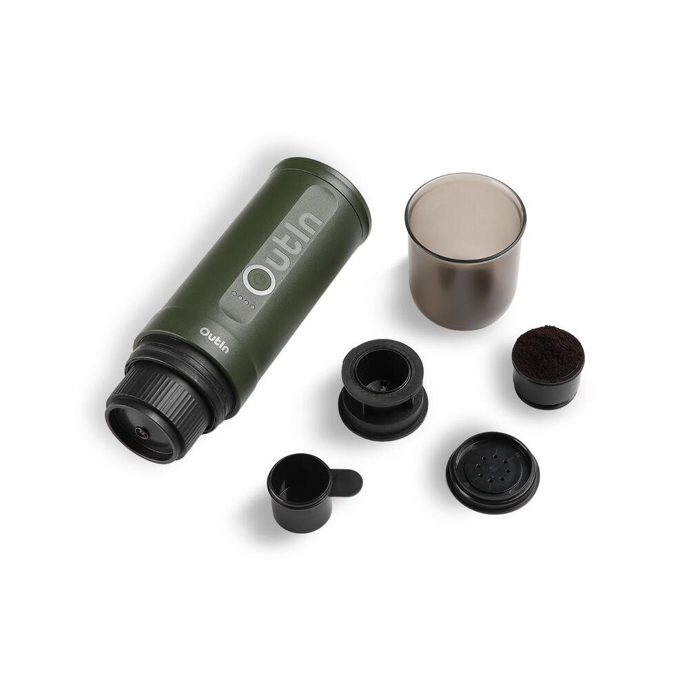 Nano Tragbare Espressomaschine – Reisekaffeemaschine – Kieferngrün 3/7