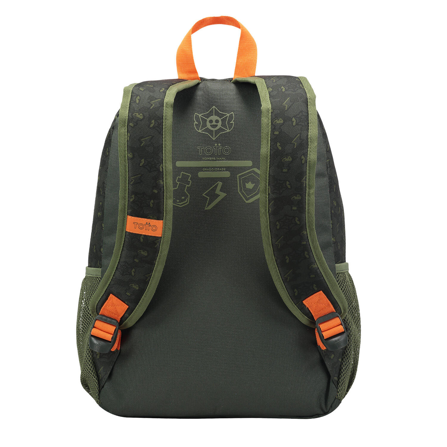 Totto Mochila escolar Brawlmaster M Amarillo Poliéster 28.5 x 40.5 x 11 cm 3/5