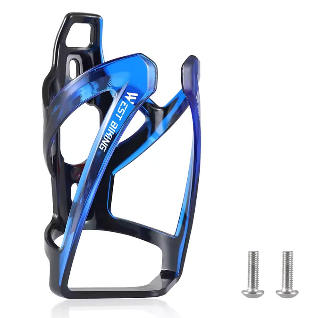 West Biking - Porte-bidon De Vélo Ultraléger - Support Porte Bidon - Bleu|noir - Taille Unique - Decathlon