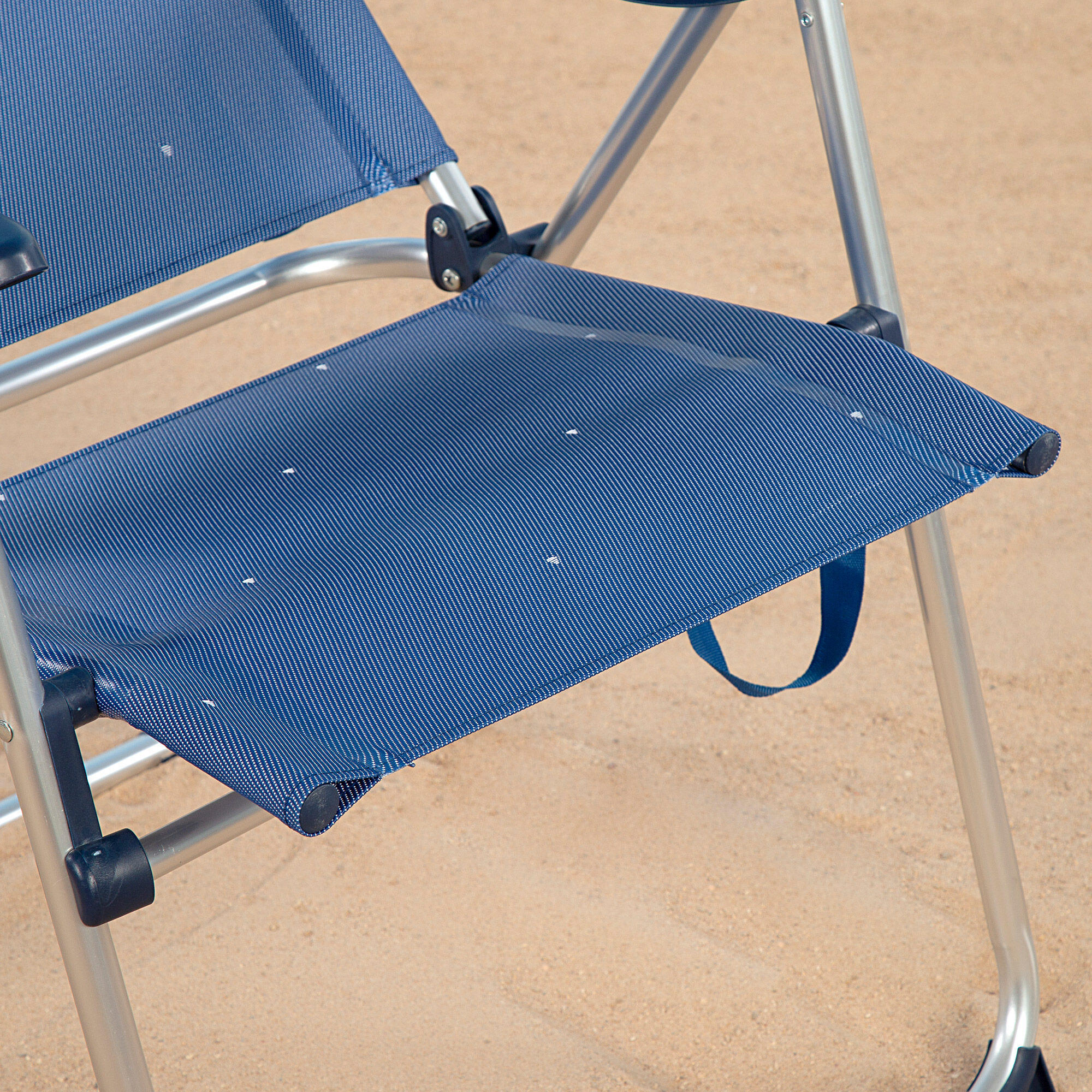 Aktive sedia da spiaggia pieghevole 48x65x110 cm La Palma 4 posizioni 5/7