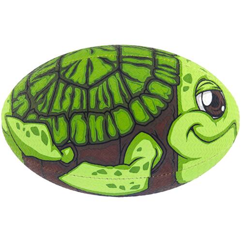 Gilbert - Ballon De Rugby Gilbert Tortue Taille 3 - Ballon De Rugby - Marron|vert - 0,3 - Decathlon